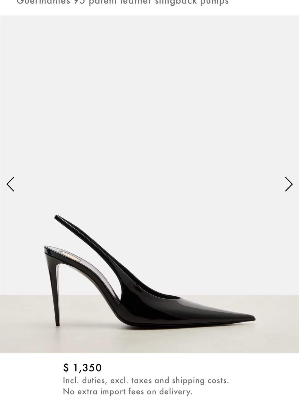 Saint Laurent Heels - Picture 9 of 9